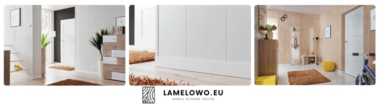 Boazeria ścienna MDF aranżacje.webp